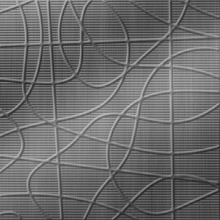 Wired Dimension Wall Brushed Stainless