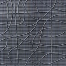 Wired Dimension Wall Carbon Brushstroke