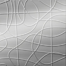Wired Dimension Wall Metallic Silver