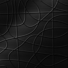 Wired Dimension Wall Polished Ebony