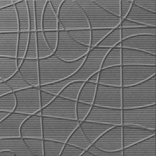 Wired Dimension Wall Silver Crosshatch