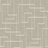 Woven Geo 54 Greige