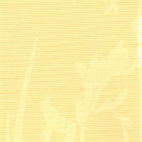 Yellow Floral Stripe