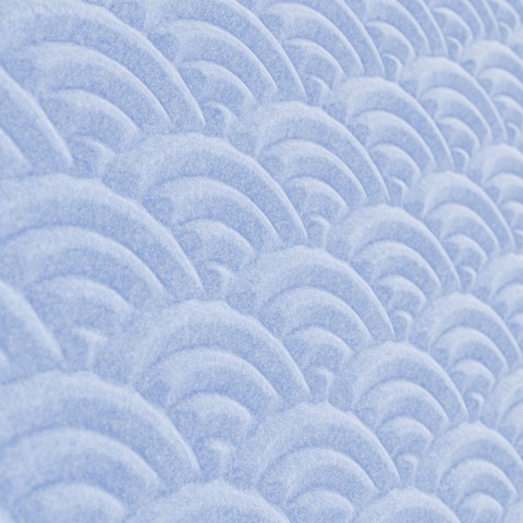Zintra Embossed Wall Cumulus