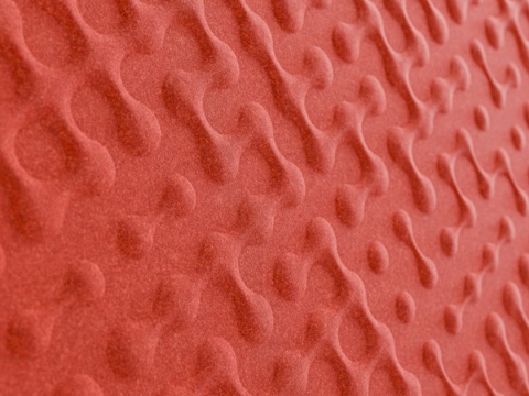 Zintra Embossed Wall Molecular